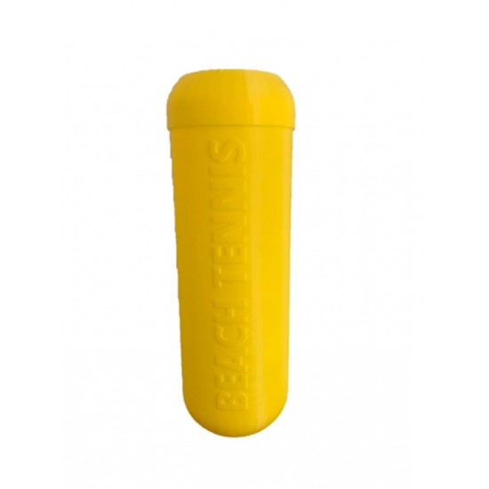 TUBO SHARK PARA BOLA DE BEACH TENNIS - AMARELO